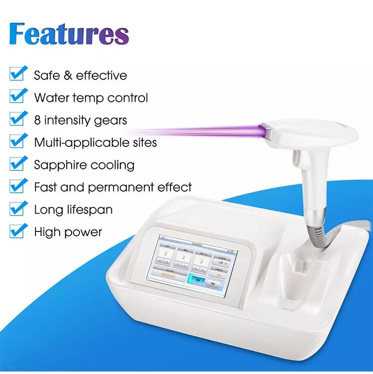 Features of 808nm Diode Laser Hair Removal Device