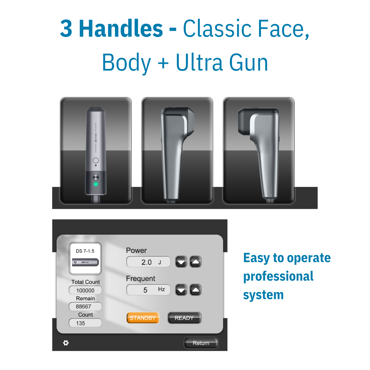 360 Ultra Formation Professional HIFU Machine for Body & Face