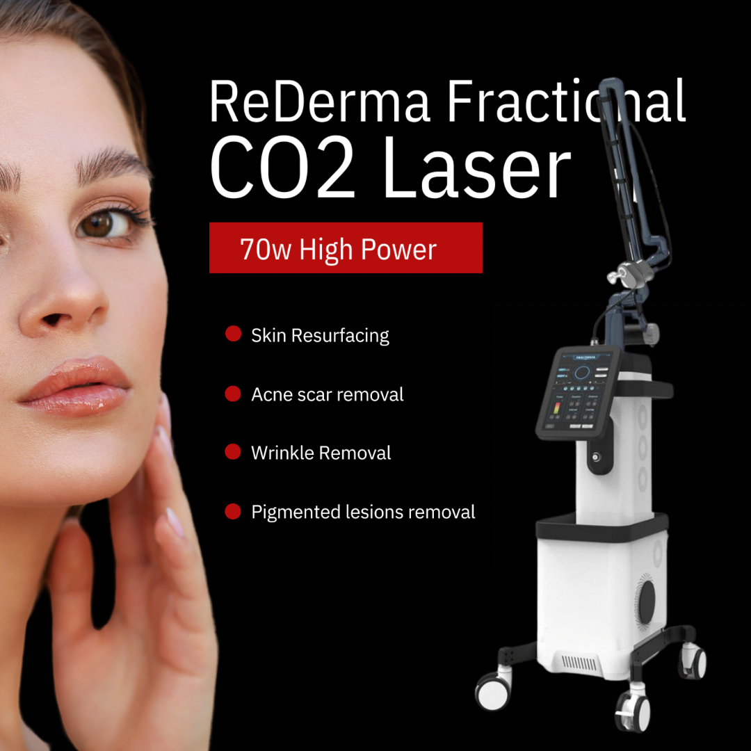 ReDerma Fractional CO2 Laser with Higher Power & USA RF Tube