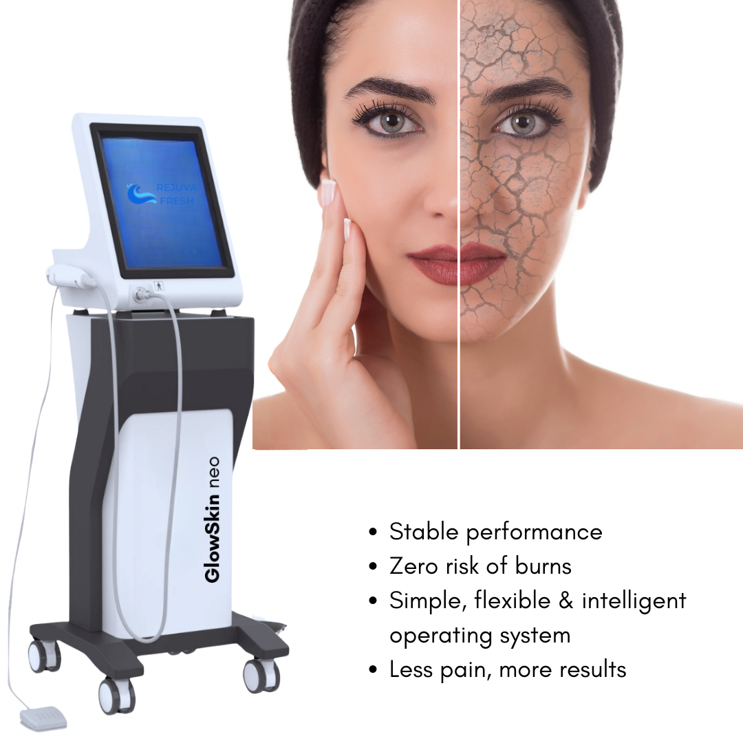 GlowSkin Neo Golden RF Microneedling & Fractional RF