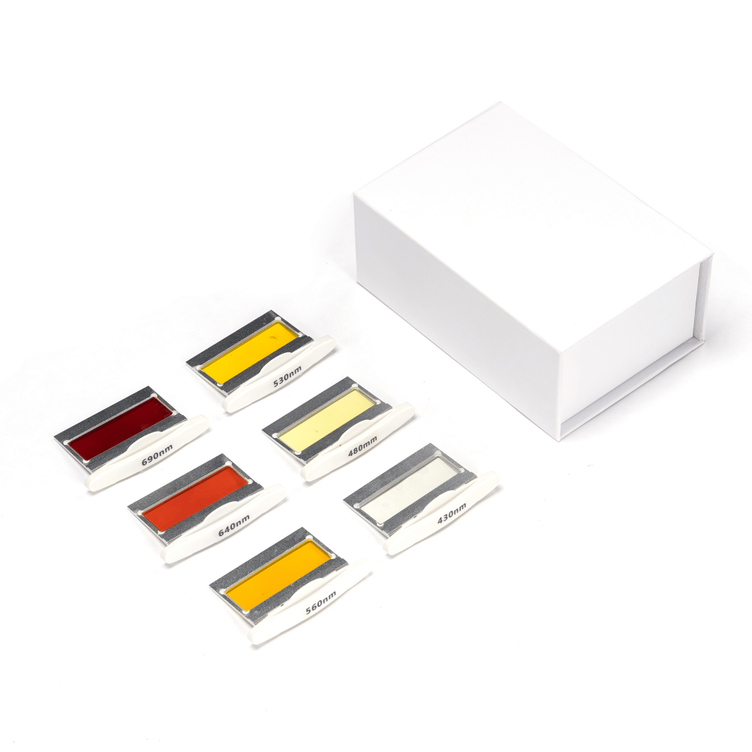 IPL skin treatment filters in multiple wavelengths