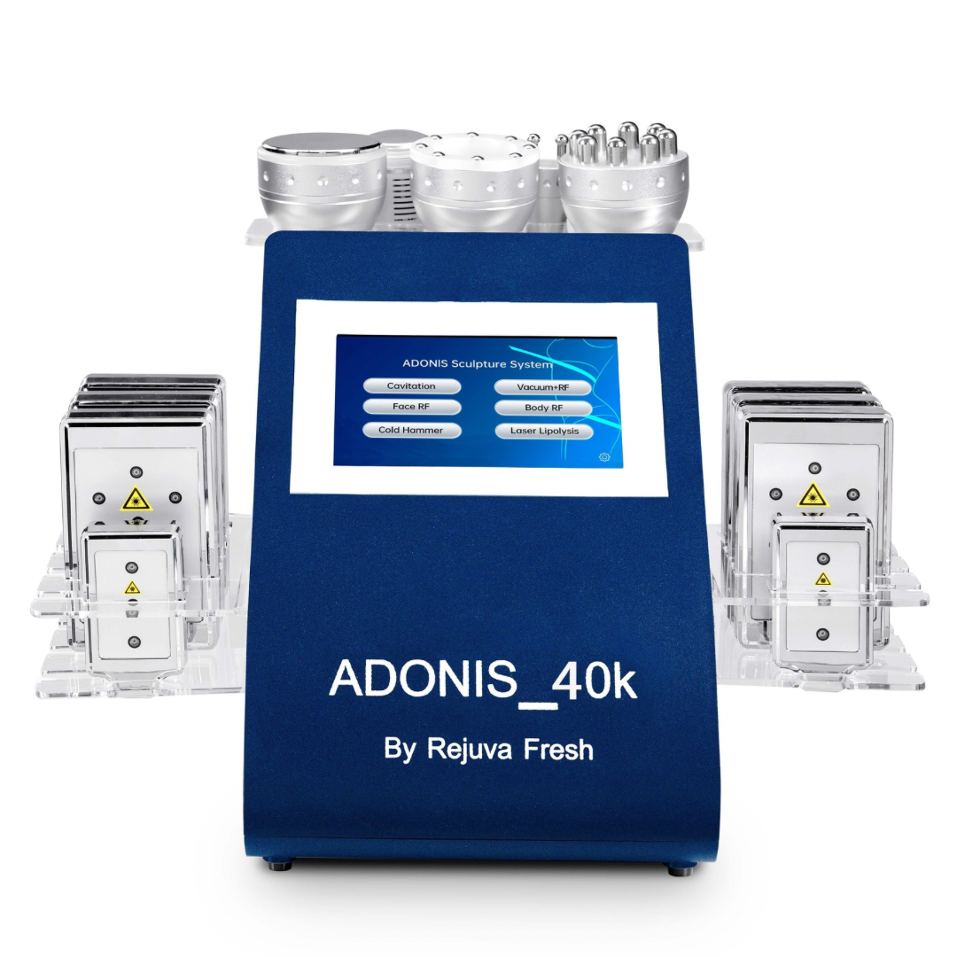 2026 Adonis™ II 40K 6 in 1 Cavitation Machine for Fat Blasting