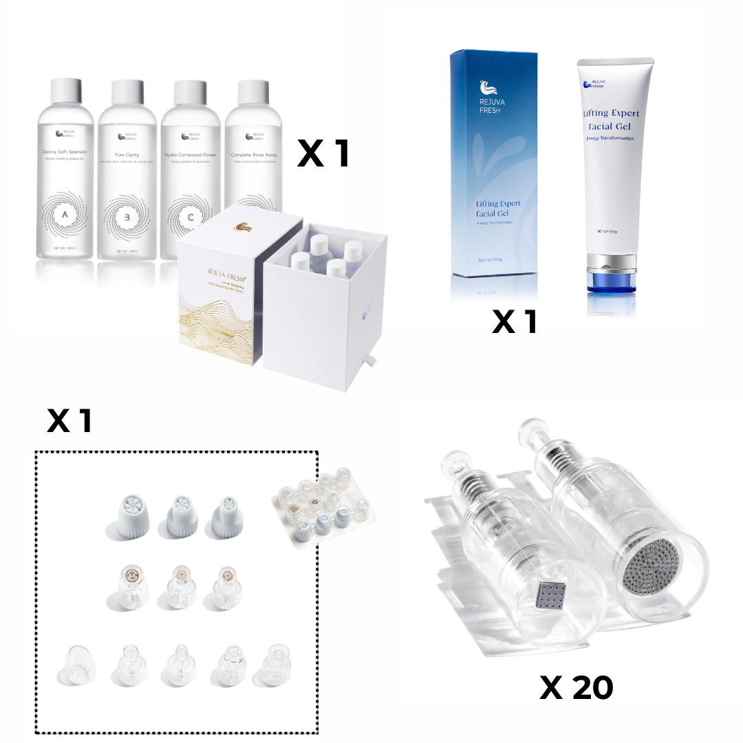 Essential Consumables for 18 in 1 Hydra Spa Infusion Ultra Glow