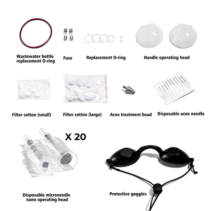 Essential Consumables for 18 in 1 Hydra Spa Infusion Ultra Glow